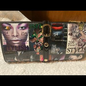 Clutch with chain (can be worn as purse)